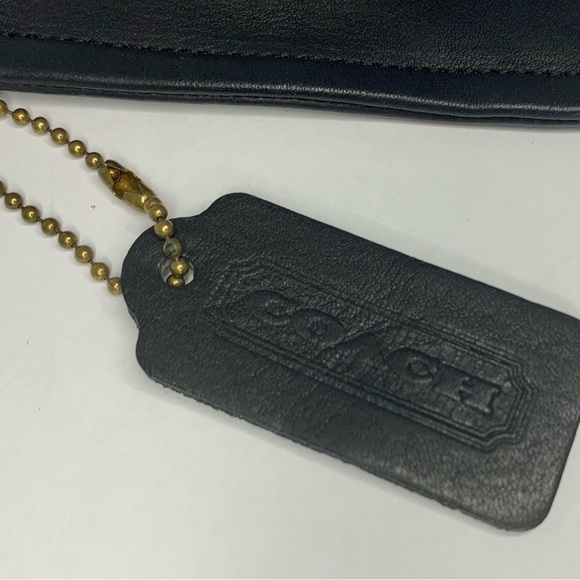 Vintage Coach Skinny Make-Up Kit #7170 Black Glove Tanned Leather - Picture 9 of 12